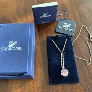 Swarovski Pink Crystal Necklace